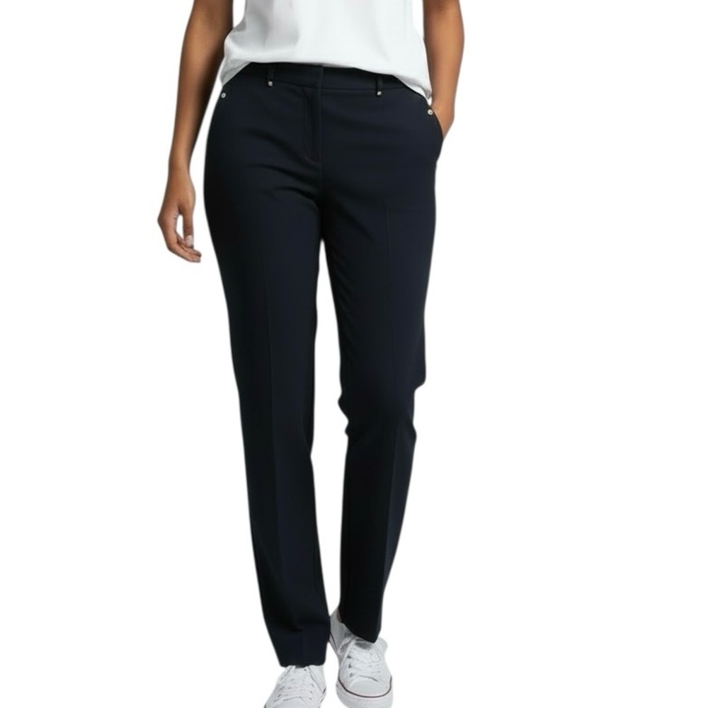 Lady Hagen Black Women's Straight-Leg Pants